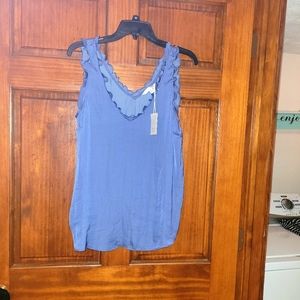 Lauren Conrad silky tank nwt Large